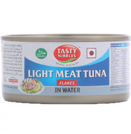 Tasty Nibbles Light Meat Tuna Flakes In Water  Tin  185 grams